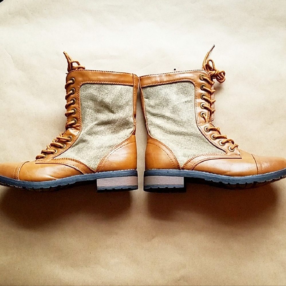 Bamboo Combat Boots